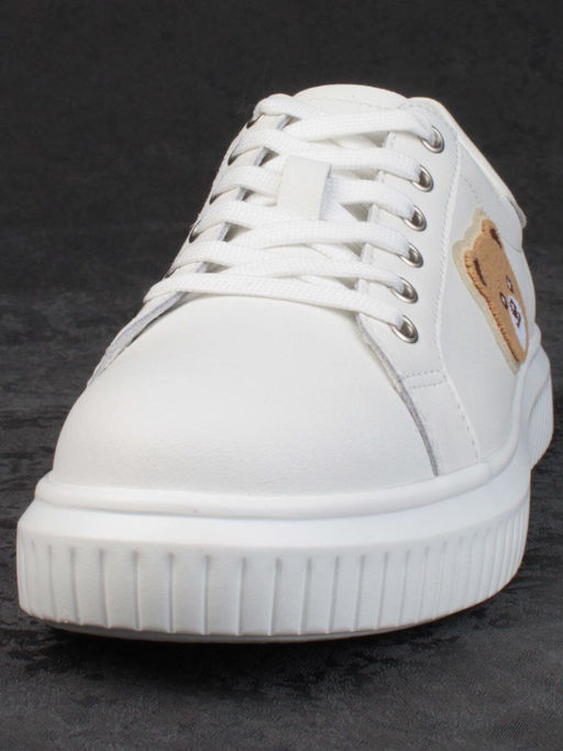 05-SD12-1D WHITE Кроссовки женские (натуральная кожа) - Фабричный китай фото 7