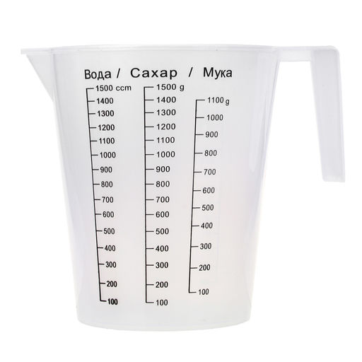 Стакан мерный 1,5 л, арт. 035, 892-067 - Альт-Пласт фото 2
