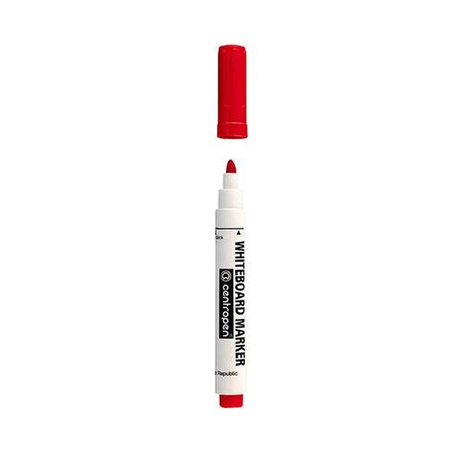 Маркер для белых досок Centropen WHITE BOARD 2,5 мм красный, круглый наконечник