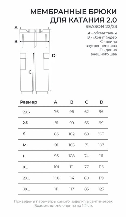 БРЮКИ ДЛЯ КАТАНИЯ 
CHUKCHA 2021 2.0  фото 13