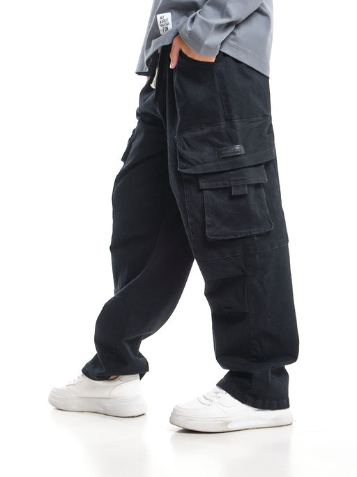 Брюки карго 33-91236 черный - Mini maxi фото 16