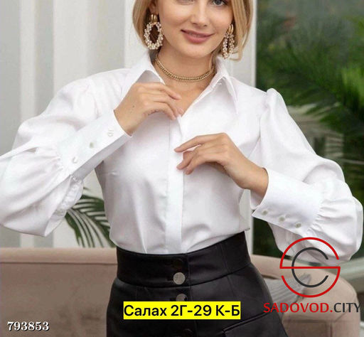 Рубашка женская нарядная - Bruno фото 5