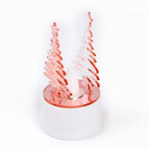 Цена за 12 шт. Свеча новогодняя светодиодная «Ёлочка»