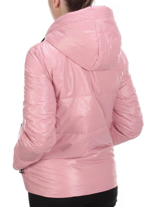 8260 PINK Куртка демисезонная женская BAOFANI (100 гр. синтепон) - Fashion фото 4