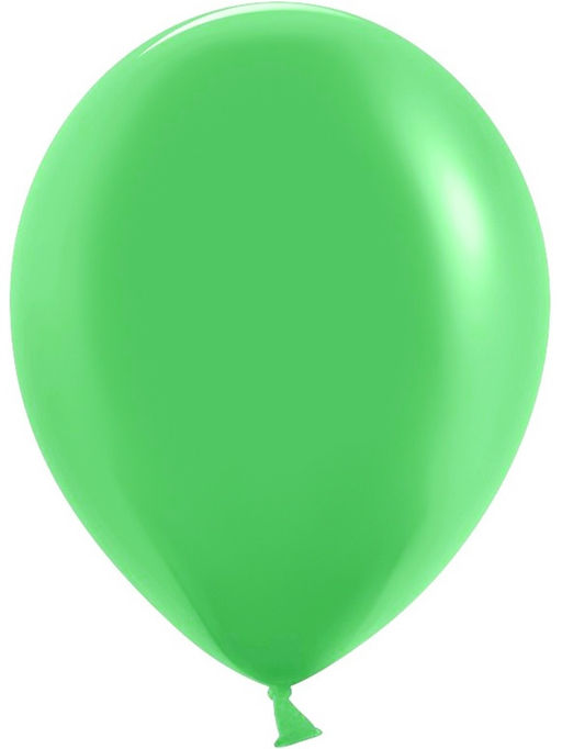 Воздушные шары латексные 12" «Зеленый», 100 шт.
