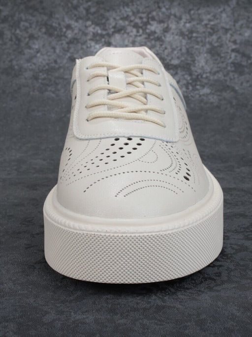 05-PDD166-1 BEIGE Кроссовки женские (натуральная кожа)