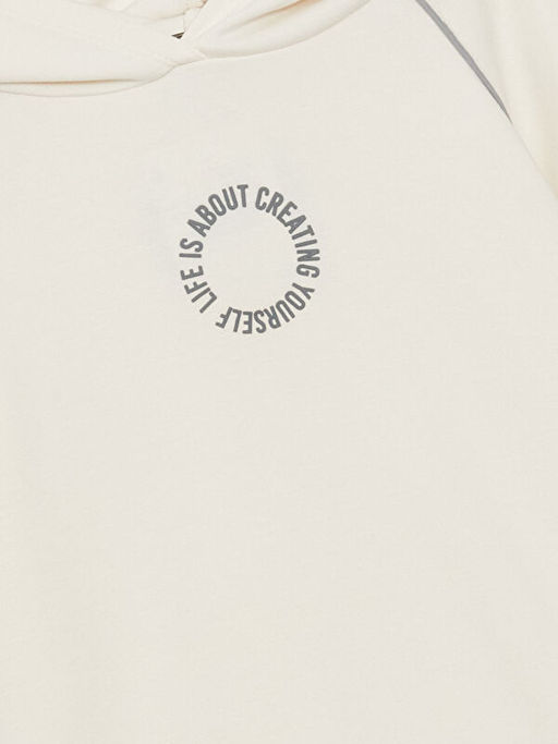 Kap??onlu K?z ?ocuk Sweatshirt - Waikiki фото 3