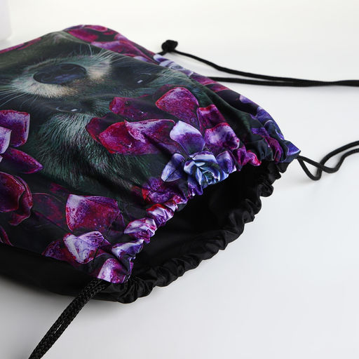 Мешок для обуви, 34*0,1*45, отд на стяжке, черный - Simaland фото 3