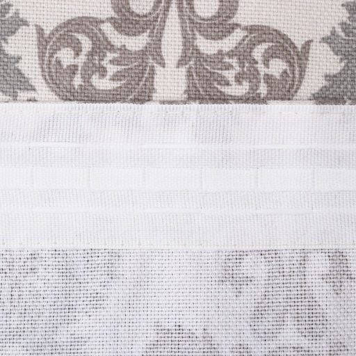 Шторы для кухни с подхватами «Этель» Classic, 150×150 см - 2 шт.,100% хлопок, рогожка 186 г/м²