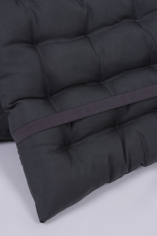 Подушка на стул со спинкой матрас подушка для кресла, 85х42х5 см на резинке и с завязками - Bio-line фото 70