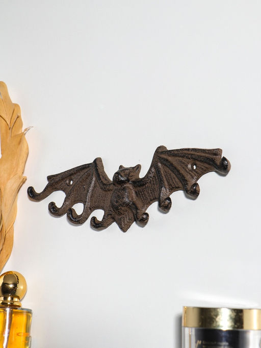 Крючки декоративные чугун "Летучая мышь" 24,2х7,5х1,6