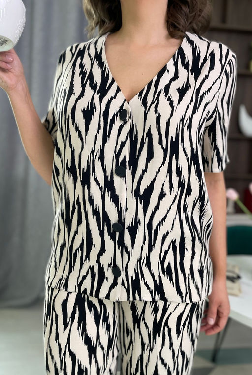 Костюм Rumoda 2127 белый+принт  фото 9