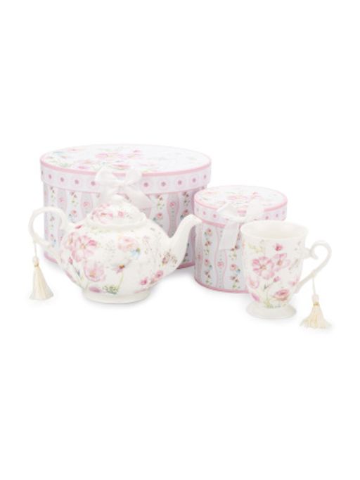 Чайник заварочный НЕЖНЫЕ ЦВЕТЫ 1000мл - SIJ фото 4