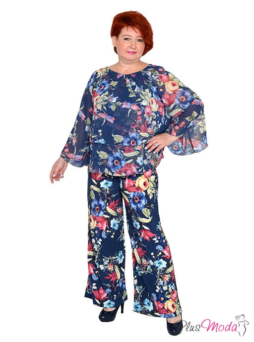 Брюки Модель №1554 размеры 44-84 - Plusmoda фото 4