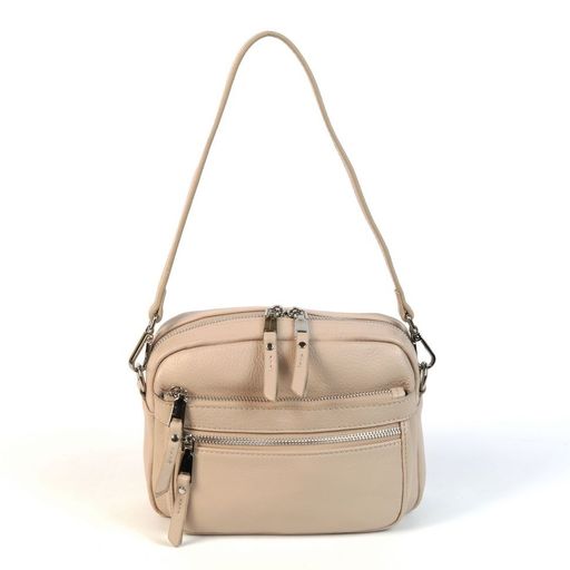 Женская кожаная сумка кросс-боди 20950 Пинк - Cidirro фото 2