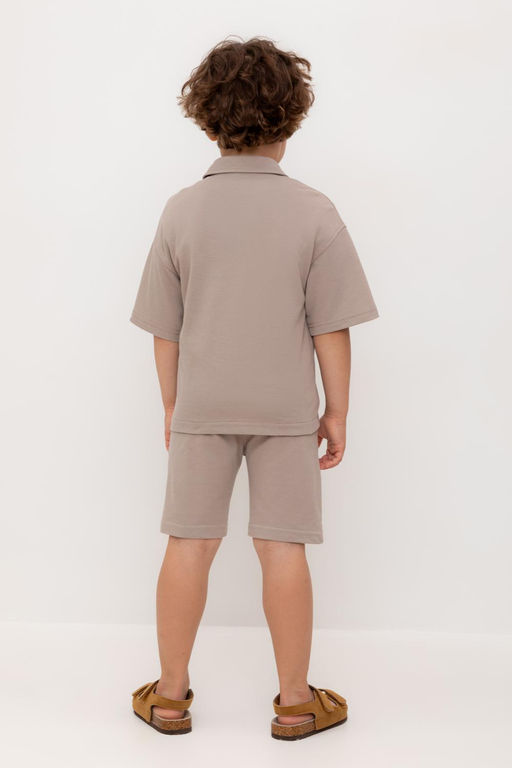 КР 400814/коричневый к556 шорты для мал - Crockid фото 4