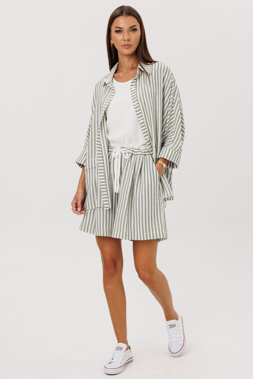 Костюм Lars Style 1111/1 молочный, зеленый, белый