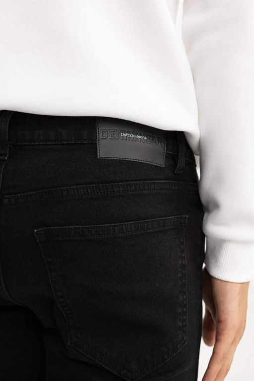 Pedro Slim Fit Джинсовые брюки узкого кроя с нормальной талией и узкими штанинами - Defacto фото 7