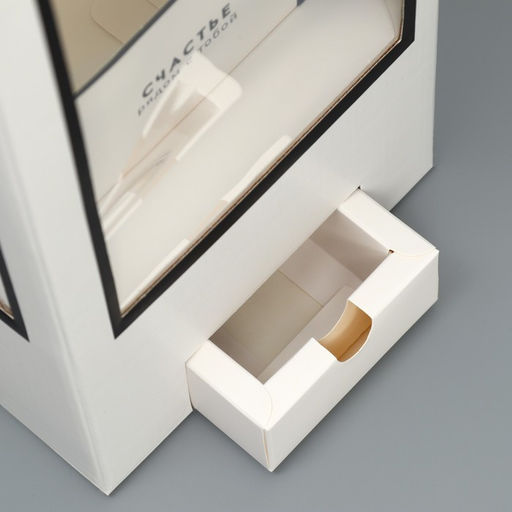 Коробка подарочная для цветов с вазой из МГК складная, упаковка, «Счастье рядом», 16×23×16 см