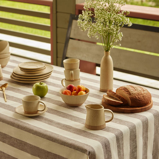 Скатерть SL HOME Strictly, 250×140 см, лён 100%, 260 г/м²