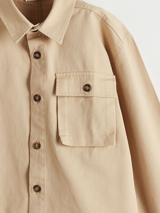 Uzun Kollu Erkek ?ocuk G?mlek