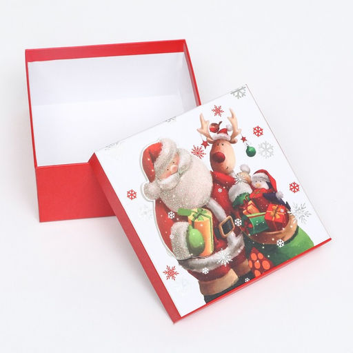 Набор коробок 3 в 1 15,5х15,5х7,5 18х18х8,5 20х20х9,5 см. - Simaland фото 3