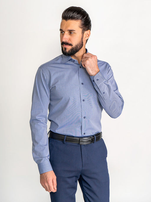 Сорочка мужская длинный рукав GREG 221/131/8221/Z/1_GB  фото 8