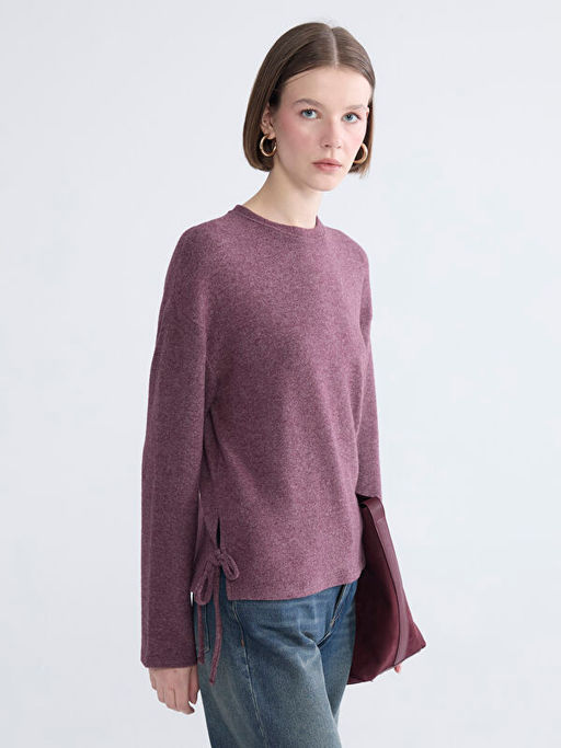 Bisiklet Yaka Kad?n Ti??rt