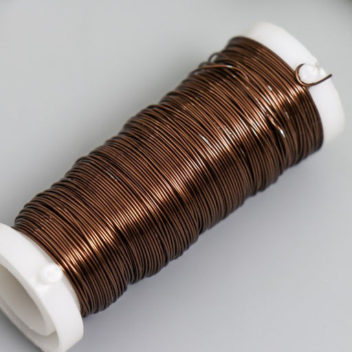 Проволока для творчества «Коричневый», 30 м, толщина 0.3 мм, 5.5×2.2×2.2 см