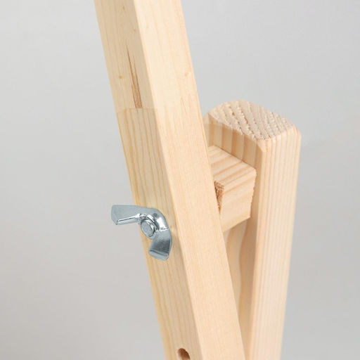 Пяльцы-рамка для вышивания, 30 × 50 см, с подставкой, цвет светлое дерево