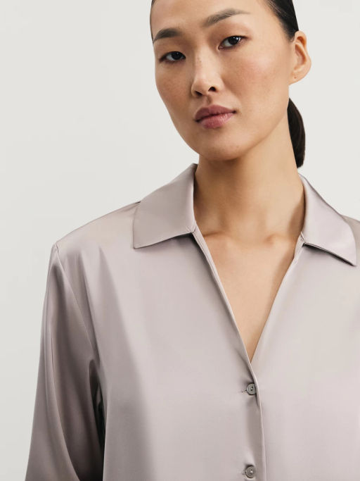 Атласная блузка / Zarina  фото 6