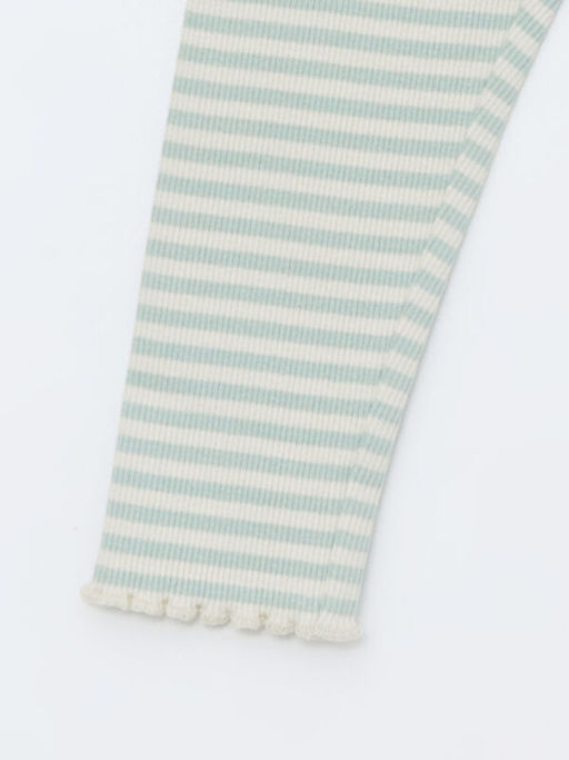 Beli Lastikli ?izgili K?z Bebek Pijama Alt - Waikiki фото 3