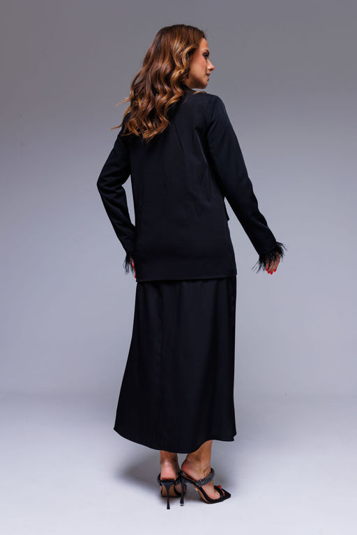 Жакет AURA 1084-176 черный  фото 5