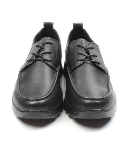 03-5308 BLACK Полуботинки женские (натуральная кожа)
