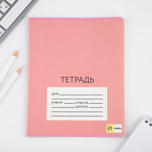Тетрадь 24 листов в линию Цветные обложки, обложка мелованный картон, 5 видов МИКС - Artfox study фото 7