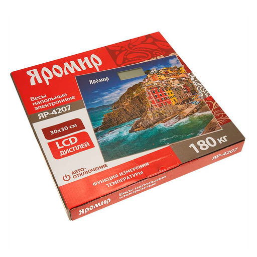 Весы напол. электр. ЯРОМИР до 180 кг, арт. ЯР-4207 - Полимербыт фото 2