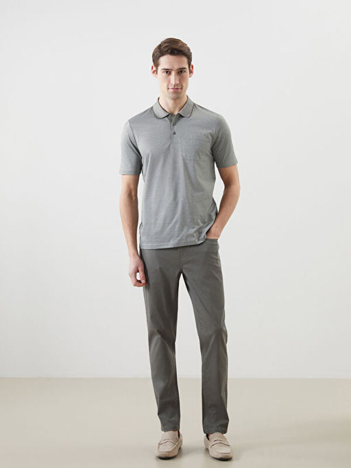 Polo Yaka K?sa Kollu Erkek Ti??rt