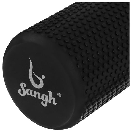 Ролик массажный Sangh, 45×15 см, черный