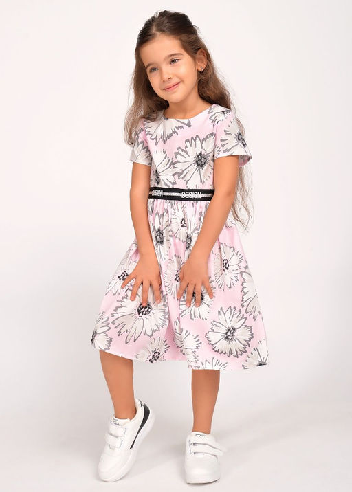 OP1671.С2 Платье для девочки - Almond фото 3