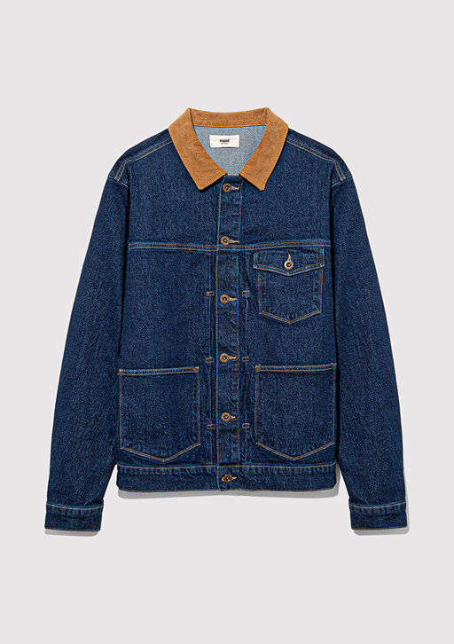 Willy Regenerative Koyu Mavi Denim Jean Ceket  фото 7