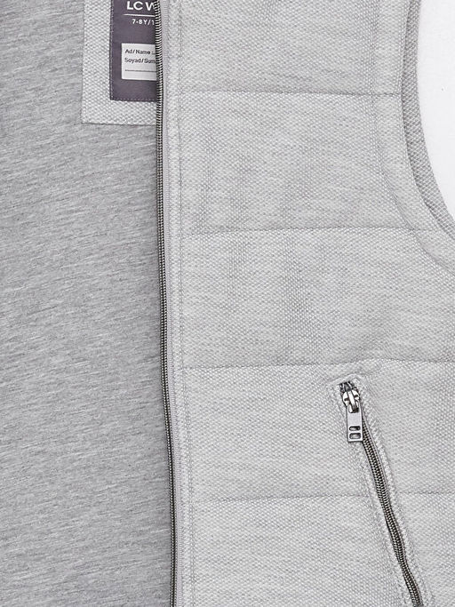 Dik Yaka Erkek ?ocuk ?i?me Yelek - Waikiki фото 3