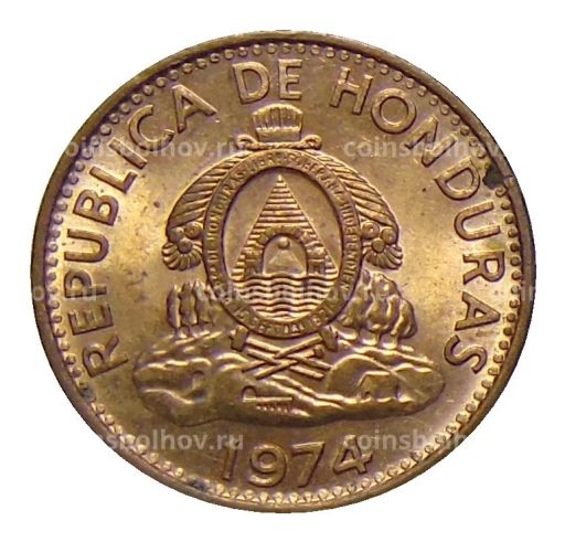 1 сентаво 1974 года Гондурас