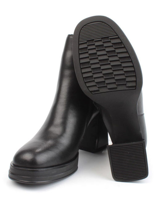 04-M3-836 BLACK Ботильоны зимние женские (натуральная кожа, натуральный мех) - Фабричный китай фото 14