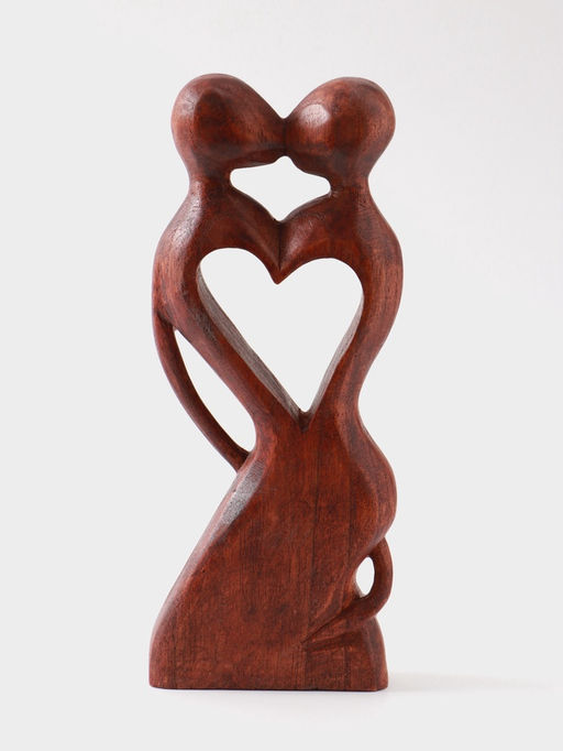 Сувенир Узы брака, 40?16?4.5 см, дерево, коричневый