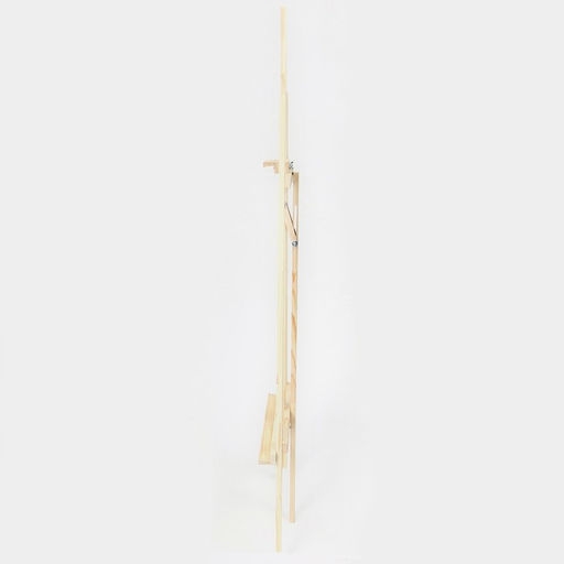 Мольберт тип «Лира» 175×64 см, с бегунком, неокрашенное дерево, Calligrata