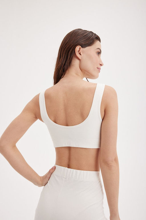 Топ бра "Белый" женский