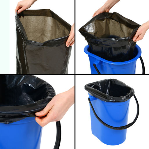 Мешок для ведра-туалета, 35 × 30 × 70 см, 50 мкм, в наборе 10 шт.