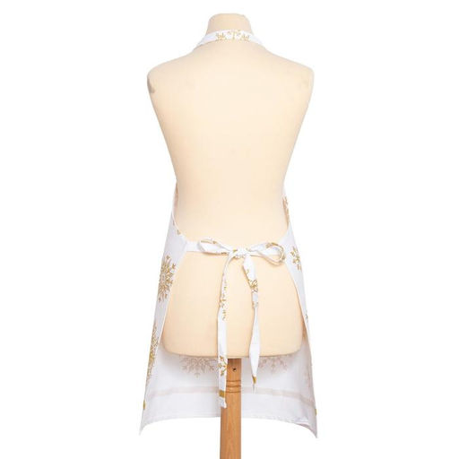 Фартук Этель Золотые снежинки 60х65 см, 100%хл, 190г/м2  фото 2