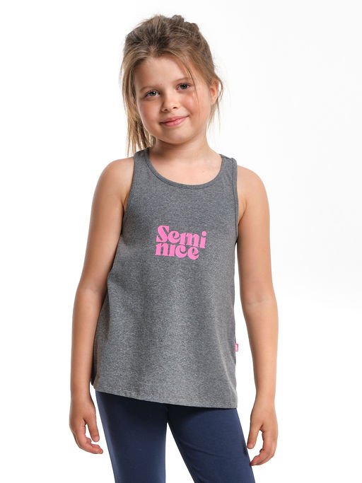 Футболка-топ UD 6290 графит - Mini maxi фото 4