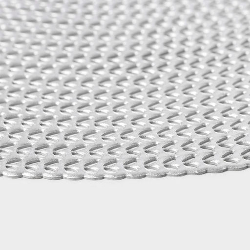 Салфетки сервировочные на стол Доляна «Тринити», d=38 см, 4 шт., серебряные